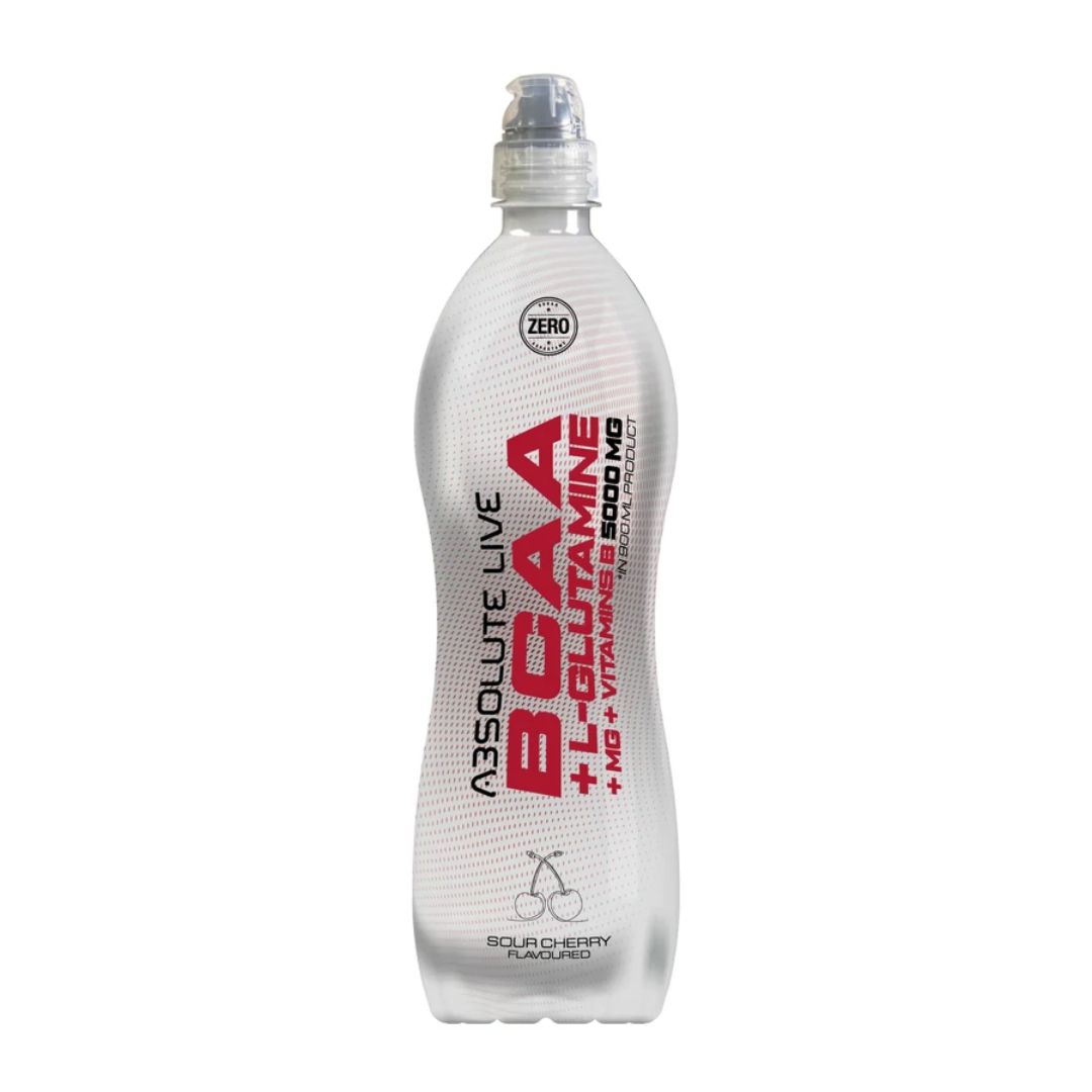 Absolute Live BCCA + L-Glutamine 6x900mL - Sour Cherry