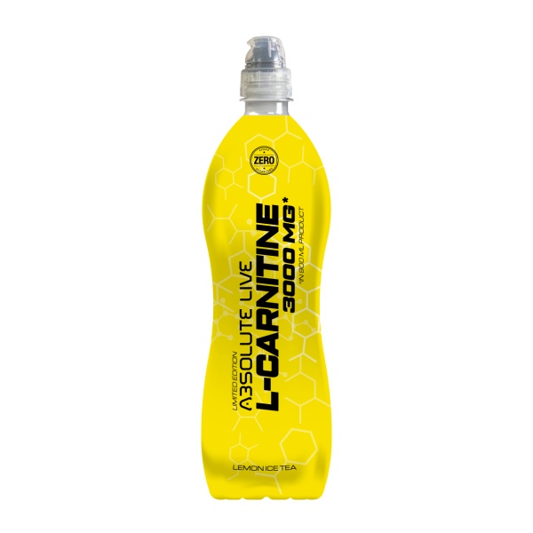 Absolute Live L-Carnitine 6x900mL - Lemon Ice Tea
