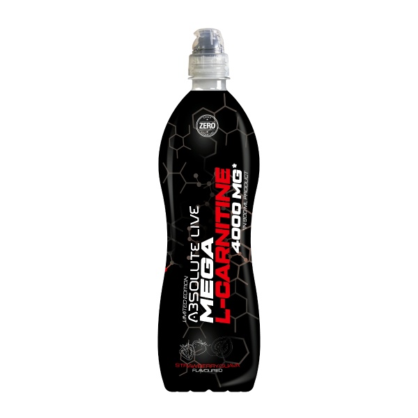 Absolute Live Mega L-Carnitine 6x900mL - Strawberry - Guava