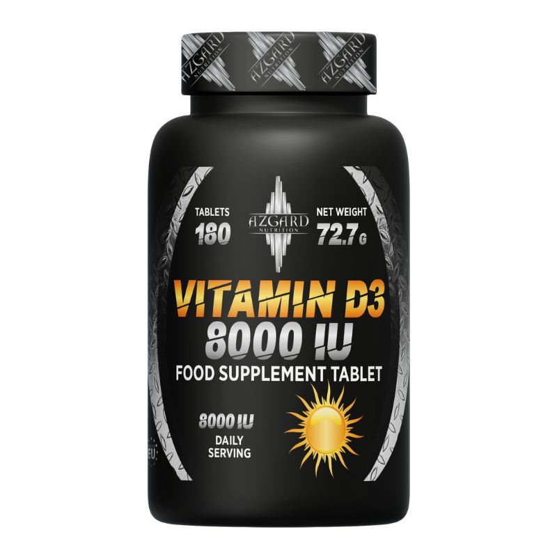 Azgard Vitamin D3 8000IU 180 tab.