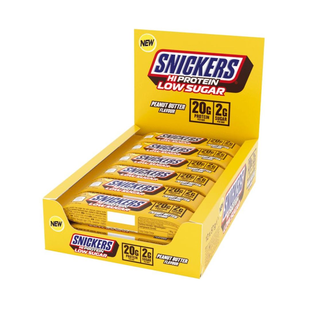 HiProtein Snickers Protein Bar Low Sugar - Peanut Butter