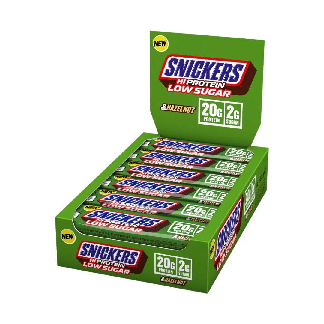 HiProtein Snickers Protein Bar Low Sugar - Hazelnut