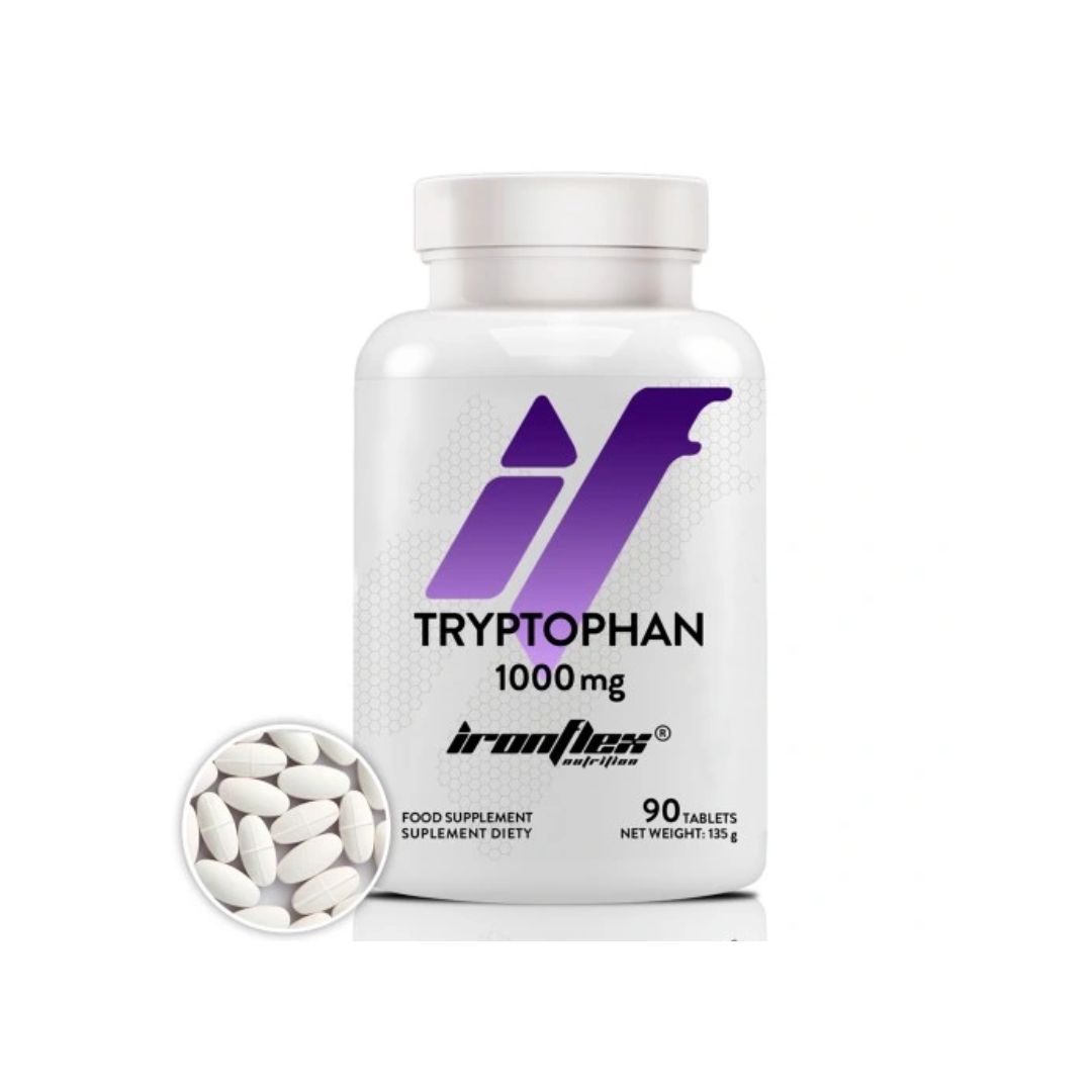 Ironflex L-Tryptophan 1000mg - 90 kaps.
