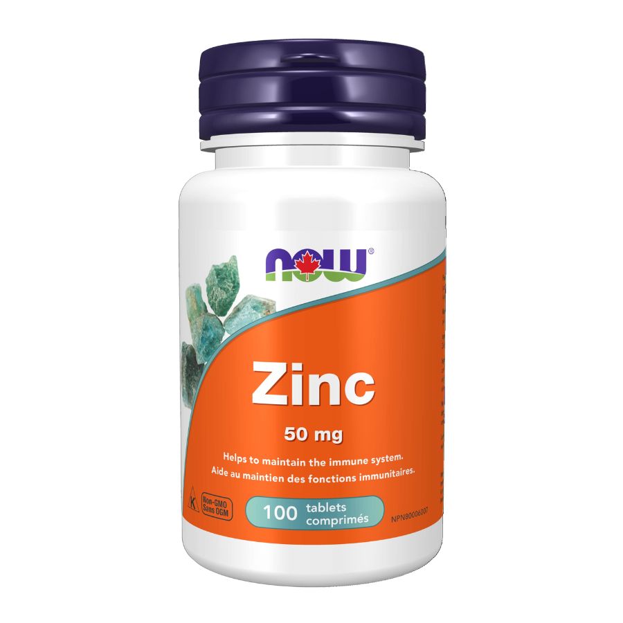 NOW Zinc Gluconate - 100 kaps.