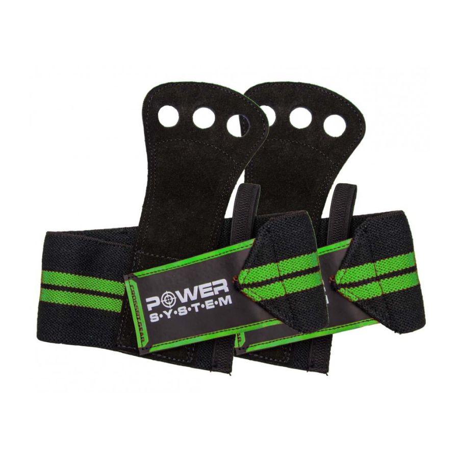 Power System Crossfit Grips - Green