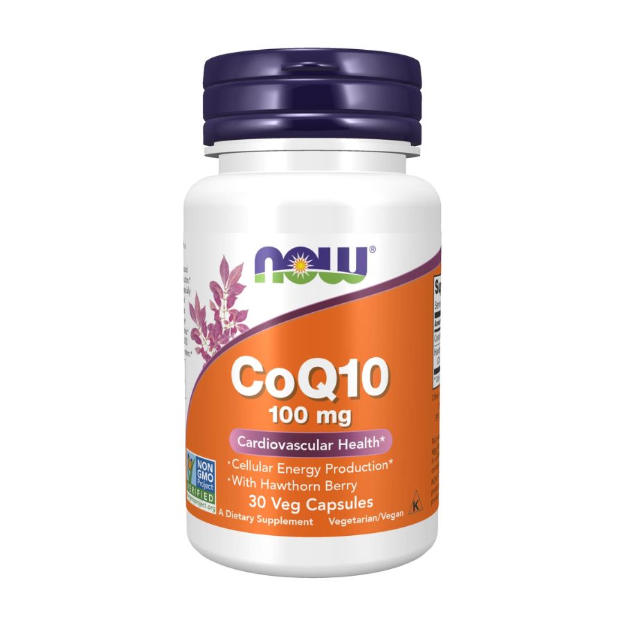 NOW CoQ10 (Koenzim Q10) 100mg - 30 kaps.