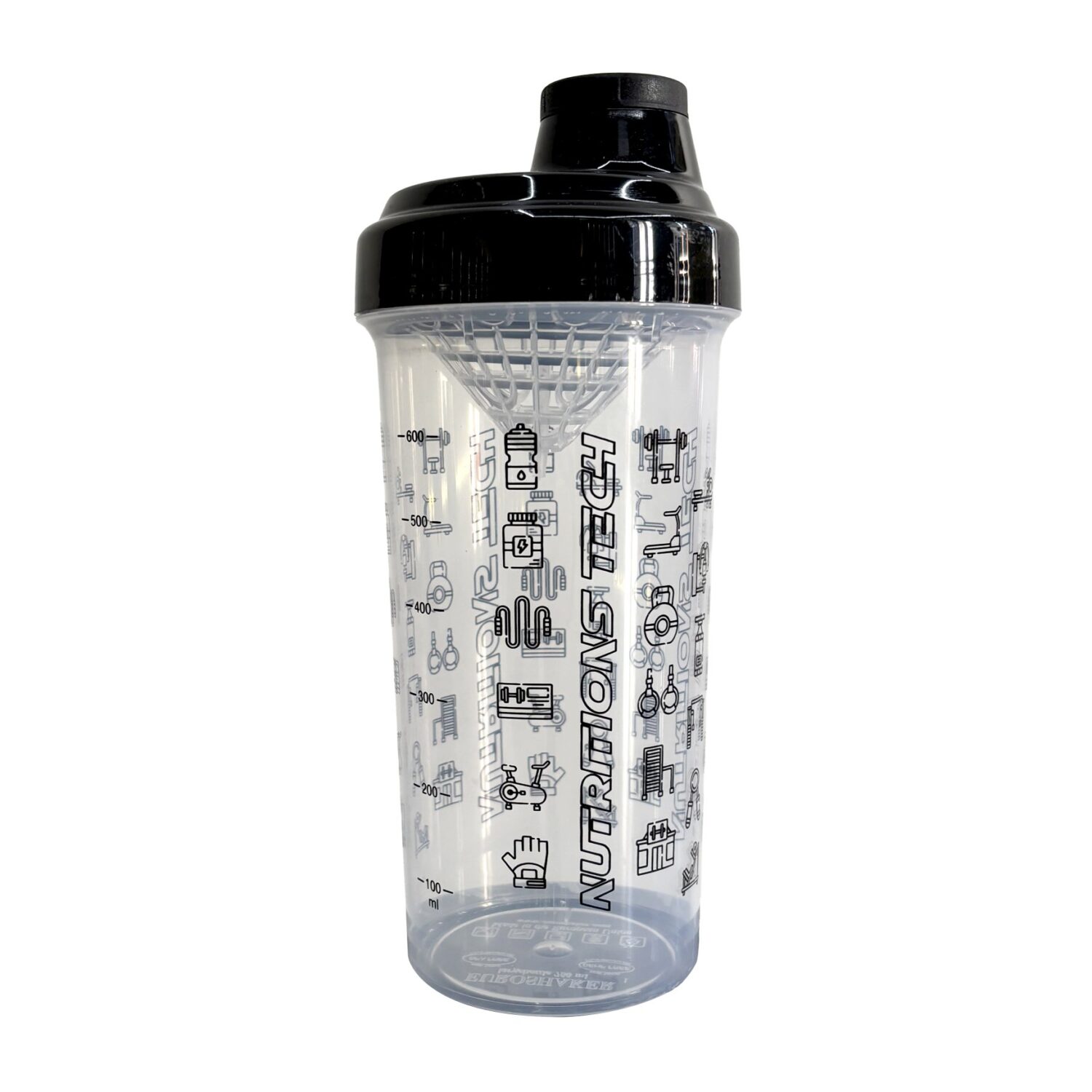 Nutrition Tech Shaker 600mL - Transparent