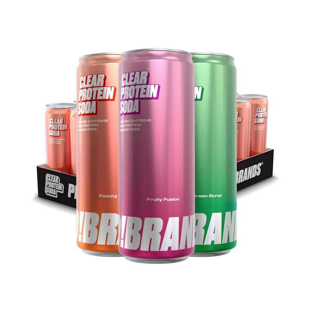 Pro!Brands Clear Protein Soda 24x330ml